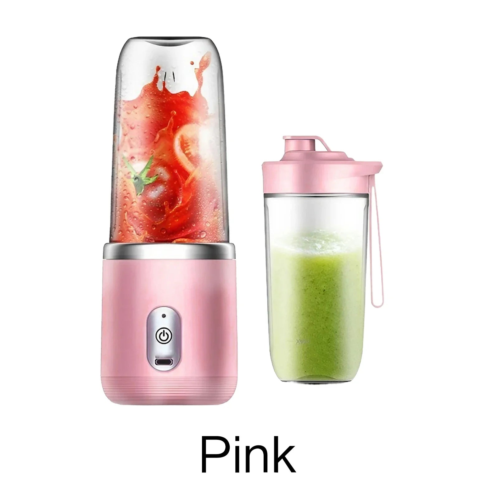 400ml Dual Cup USB with Portable Juice Extractor Mini Juice Blender Home Juice Extractor Juice Separator Small Complementary